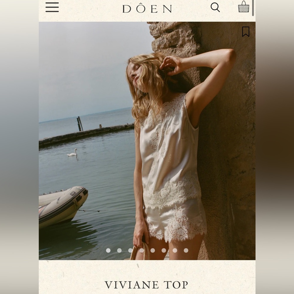Doen Viviane Top in Silk